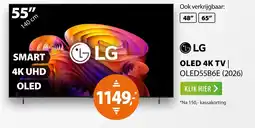 Expert LG OLED 4K TV | OLED55B6E (2026) aanbieding