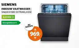 Expert Siemens inbouw vaatwasser SN65EX15BE extraklasse aanbieding