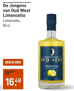 Gall & Gall De Jongens van Oud West Limoncello aanbieding