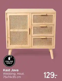 Xenos Kast Java aanbieding