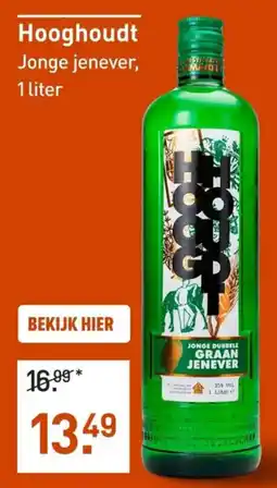 Gall & Gall Hooghoudt jonge jenever aanbieding