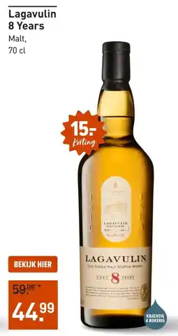 Gall & Gall Lagavulin 8 Years aanbieding