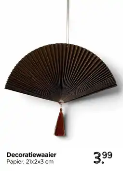 Xenos Decoratiewaaier aanbieding