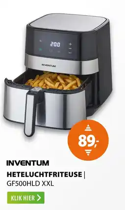 Expert Inventum heteluchtfriteuse | GF500HLD XXL aanbieding
