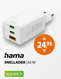 Expert hama snellader | 65 w aanbieding