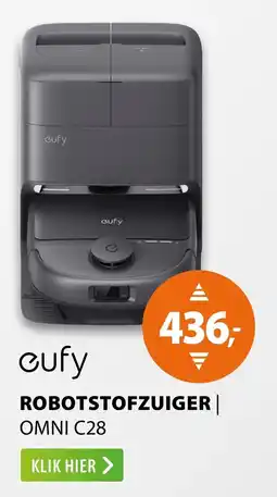 Expert eufy robotstofzuiger omni c28 aanbieding