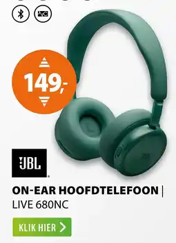 Expert JBL ON-EAR HOOFDTELEFOON | LIVE 680NC aanbieding