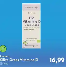Holland & Barrett Laveen Olive Drops Vitamine D aanbieding
