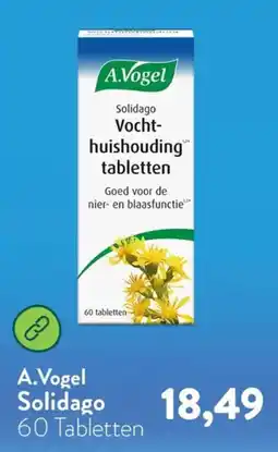 Holland & Barrett A.Vogel Solidago Vocht-huishouding tabletten aanbieding