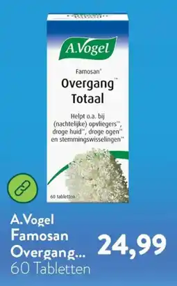Holland & Barrett A.Vogel Famosan Overgang Totaal aanbieding