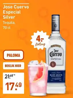 Gall & Gall Jose Cuervo Especial Silver aanbieding