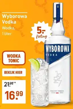 Gall & Gall Wyborowa Vodka aanbieding