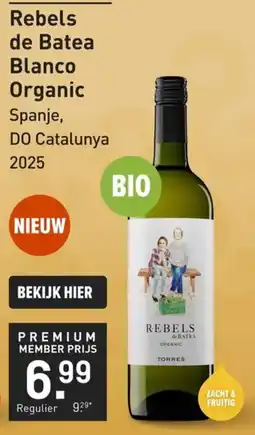 Gall & Gall Rebels de Batea Blanco Organic aanbieding