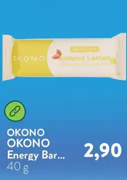 Holland & Barrett Okono energy bar aanbieding