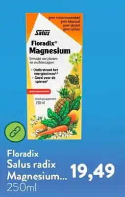 Holland & Barrett Salus Floradix Magnesium aanbieding