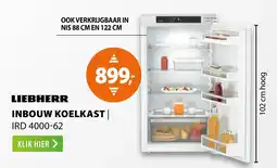 Expert Liebherr inbouw koelkast | IRD 4000-62 aanbieding
