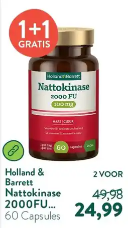 Holland & Barrett Holland & Barrett Nattokinase 2000FU aanbieding