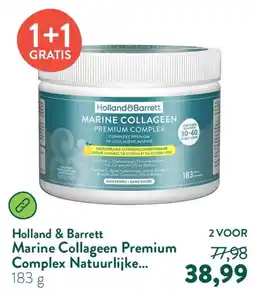 Holland & Barrett Holland & Barrett Marine Collageen Premium Complex Natuurlijke... aanbieding