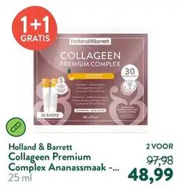 Holland & Barrett Holland & Barrett Collageen Premium Complex aanbieding