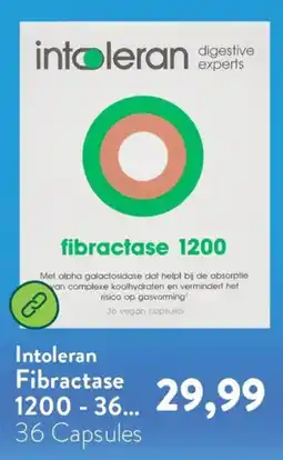 Holland & Barrett Intoleran Fibractase 1200 aanbieding