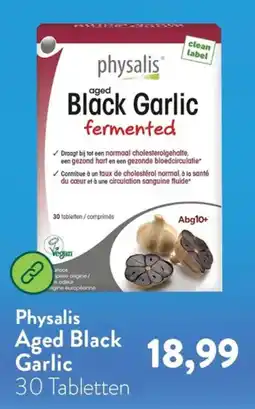 Holland & Barrett Physalis Aged Black Garlic aanbieding