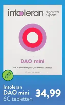 Holland & Barrett Intoleran DAO mini aanbieding