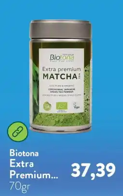 Holland & Barrett Biotona Extra Premium Matcha aanbieding