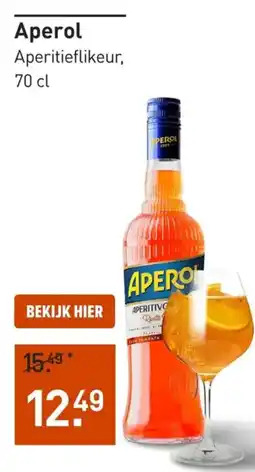 Gall & Gall Aperol Aperitieflikeur aanbieding