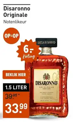 Gall & Gall Disaronno Originale aanbieding