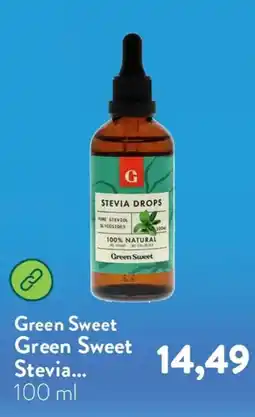 Holland & Barrett Green Sweet Stevia Drops aanbieding