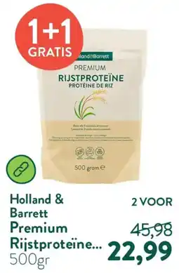 Holland & Barrett Holland & Barrett Premium Rijstproteïne aanbieding