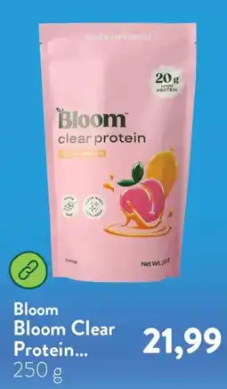 Holland & Barrett Bloom Bloom Clear Protein aanbieding