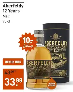 Gall & Gall Aberfeldy 12 Years aanbieding