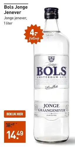 Gall & Gall Bols Jonge Jenever aanbieding