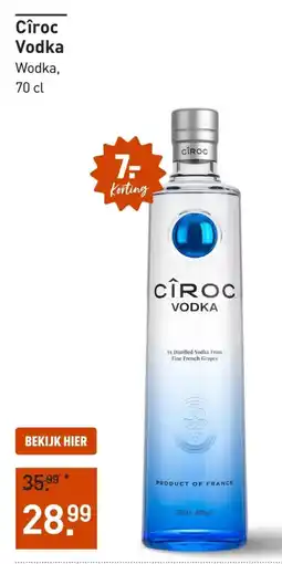 Gall & Gall Cîroc Vodka aanbieding