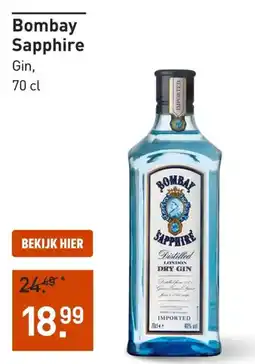 Gall & Gall Bombay Sapphire Gin aanbieding
