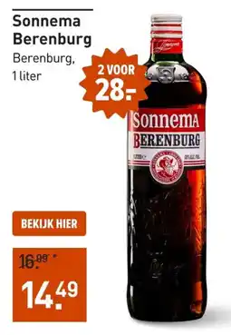 Gall & Gall Sonnema Berenburg aanbieding