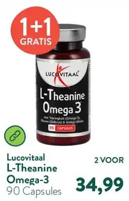 Holland & Barrett Lucovitaal L-Theanine Omega-3 aanbieding