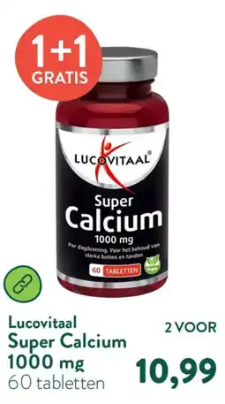 Holland & Barrett Lucovitaal Super Calcium 1000 mg aanbieding