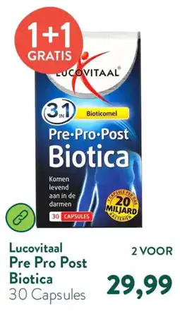 Holland & Barrett Lucovitaal Pre Pro Post Biotica aanbieding