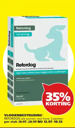 Tuinland Refordog aanbieding