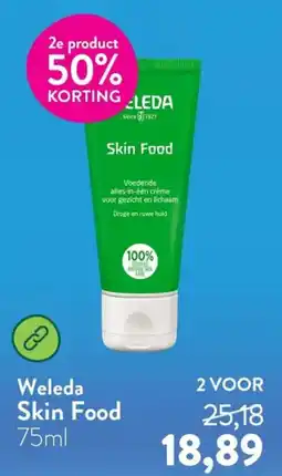 Holland & Barrett Weleda Skin Food aanbieding
