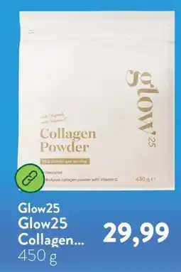 Holland & Barrett Glow25 Collagen Powder aanbieding