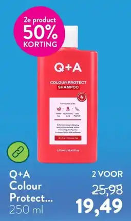 Holland & Barrett Q+A Colour Protect Shampoo aanbieding