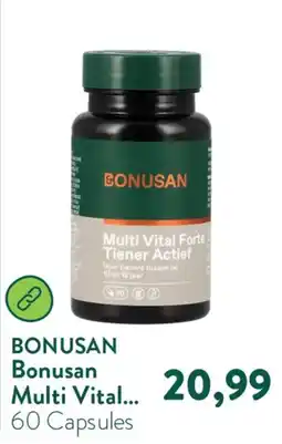 Holland & Barrett Bonusan Multi Vital Forte Tiener Actief aanbieding