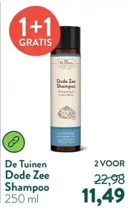 Holland & Barrett De Tuinen Dode Zee Shampoo aanbieding