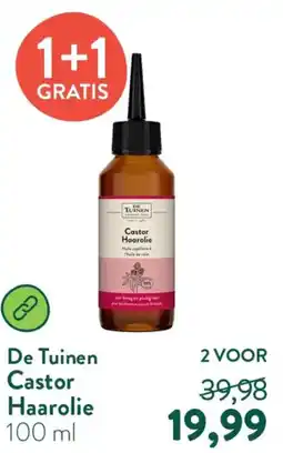 Holland & Barrett De Tuinen Castor Haarolie aanbieding