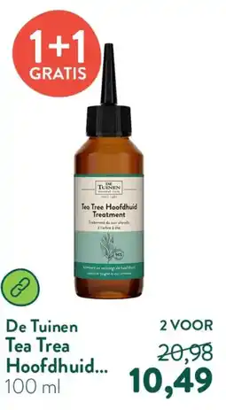 Holland & Barrett De Tuinen Tea Tree Hoofdhuid aanbieding