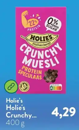 Holland & Barrett Holies crunchy muesli aanbieding