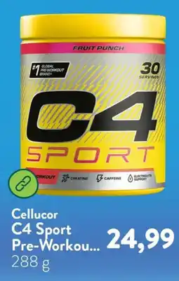 Holland & Barrett Cellucor C4 Sport Pre-Workout aanbieding